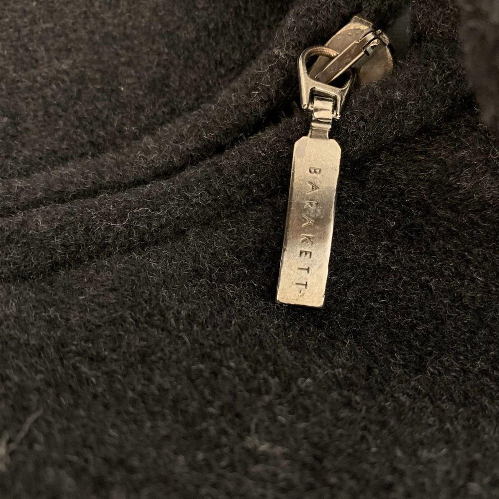 Robert Barakett Mens Coat Angora Wool Large Long — image 5 of 8